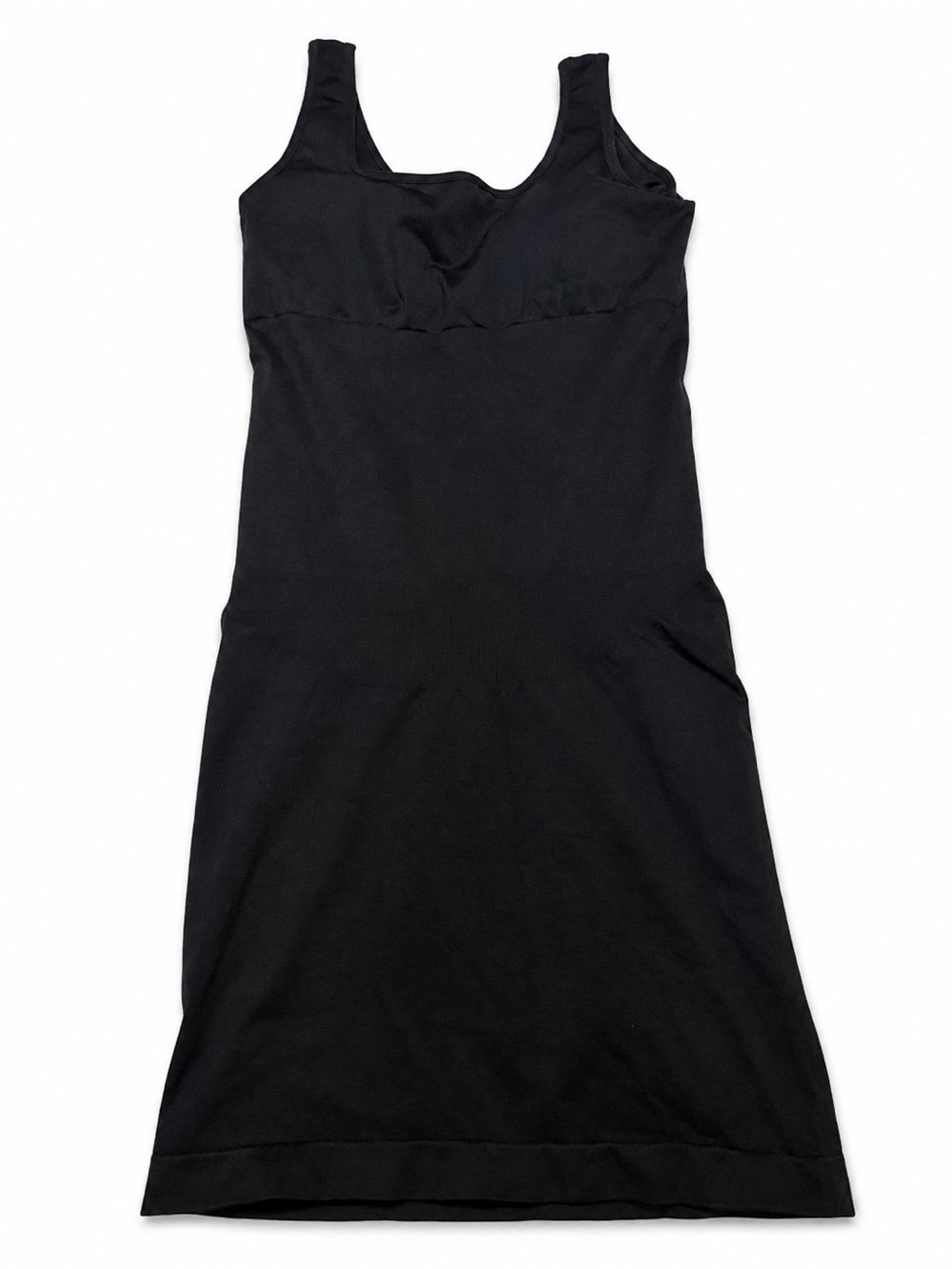 Slimming   Bodycon Black Tank Dress - Women's Black Dress
